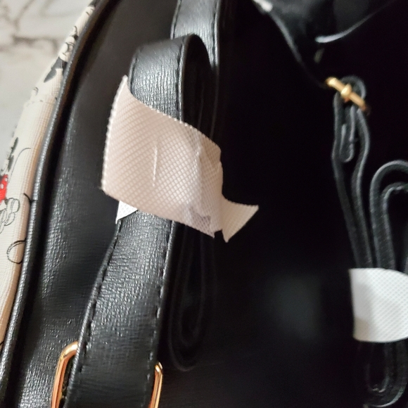 Mickey Mouse Mini Backpack Purse w/ Card Holder & Key Chain Gift Set - Picture 9 of 16